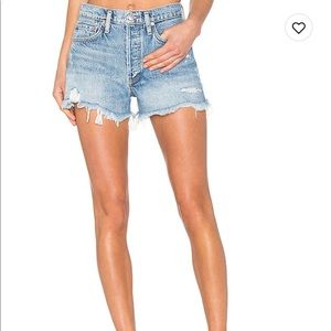 Agolde Parker Cut Off Shorts Size 26